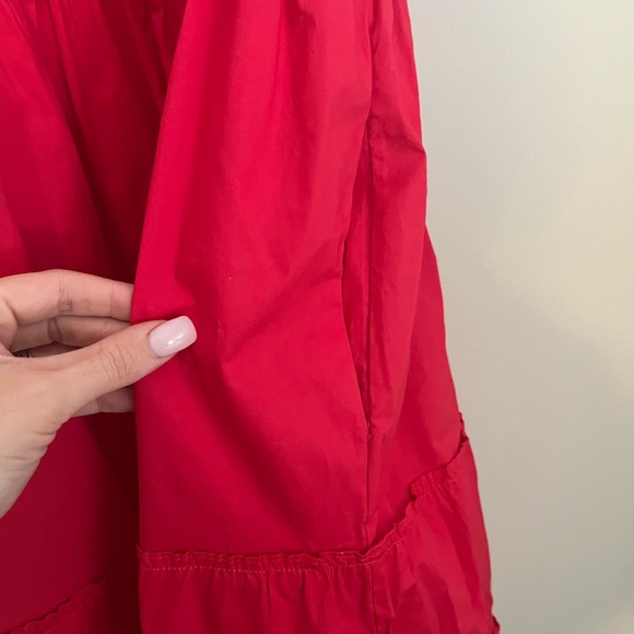 Hill House Ellie Nap Dress - Raspberry Red - Picture 3 of 5